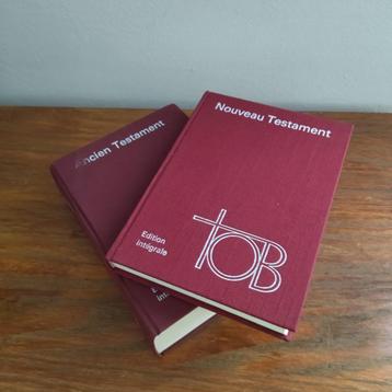Complete TOB-bijbel in 2 delen beschikbaar voor biedingen