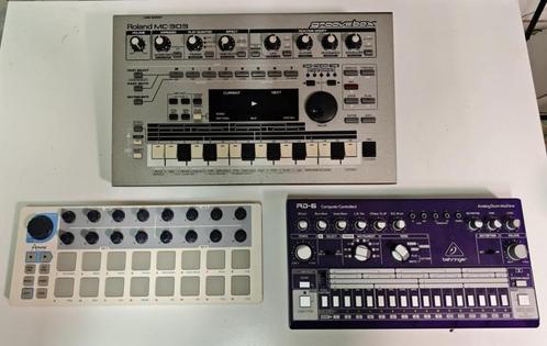 roland mc 303, behringer RD-6 en arturia beatstep, Muziek en Instrumenten, Drumcomputers, Gebruikt, Roland, Ophalen