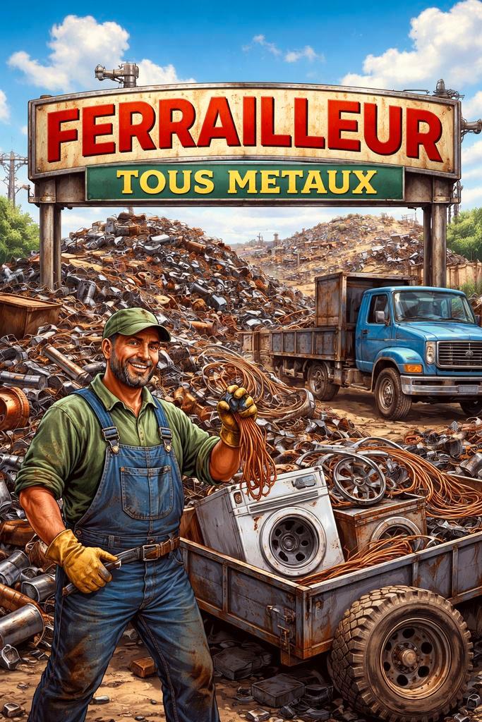 Ferrailleur, Electroménager, Lave-linge
