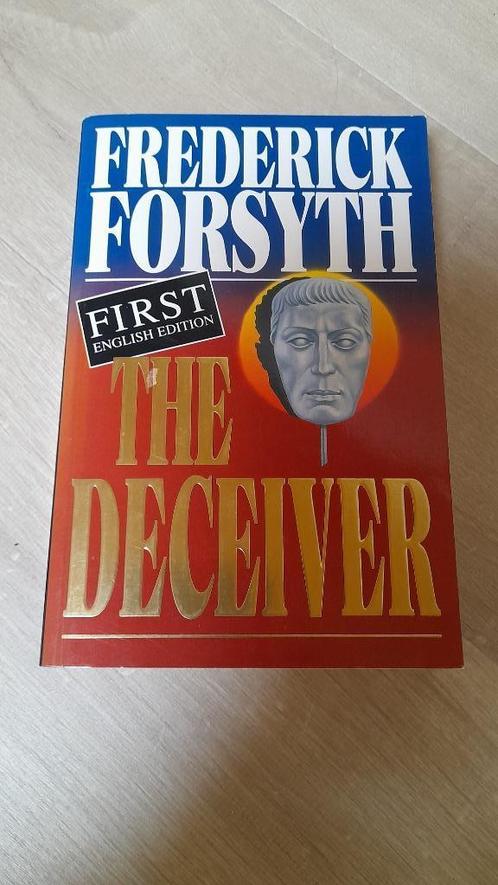 Frederick Forsyth: The deceiver (engelstalig), Livres, Langue | Anglais, Utilisé, Fiction, Enlèvement ou Envoi