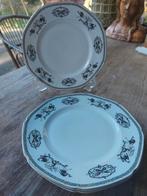 3 EPIAG porselein bordjes/met vlinder en ibis decoratie, Antiek en Kunst, Ophalen of Verzenden