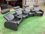 STRESSLESS ARION FAUTEUILS BIOSCOOP BANKSTEL  LEER DESIGN, Huis en Inrichting, Fauteuils, Ophalen of Verzenden, Zo goed als nieuw