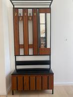 Hal kapstok mid century, Huis en Inrichting, Gebruikt, 150 tot 200 cm, Hout, Ophalen