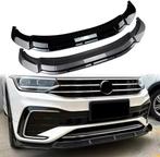 Tiguan R of R line frontsplitter Voorlip maxton look, Ophalen of Verzenden, 12 maanden garantie, Nieuw, Volkswagen