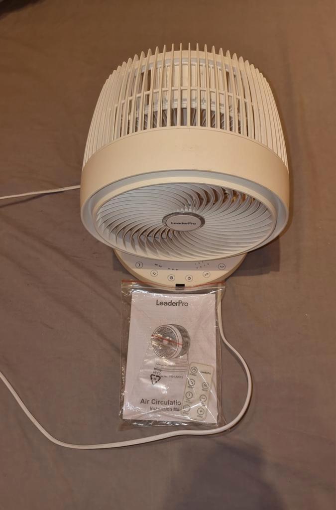 LeaderPro Ventilateur Silencieux DC Moteur avec Télécommande, Electroménager, Ventilateurs, Utilisé, Enlèvement