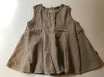 Bruin VELOURS winterkleedje - maat 68 - merk GYMP, Kinderen en Baby's, Babykleding | Maat 68, Ophalen of Verzenden, Zo goed als nieuw
