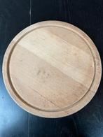 Massieve snijplank beuk, Enlèvement ou Envoi, Utilisé, Rond, Bois