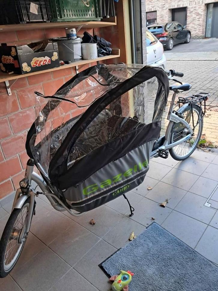 gazelle cabby, Vélos & Vélomoteurs, Vélos | Vélos avec bac, Utilisé, Gazelle, 2 enfants, Pliable, Enlèvement