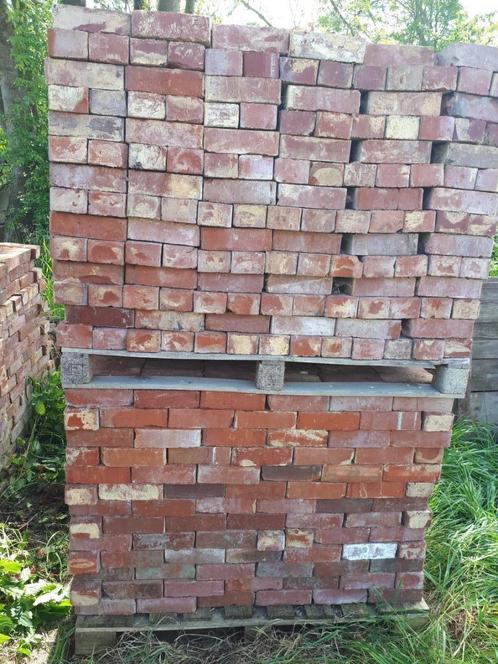 Gerecycleerde bakstenen en terracottategels, Doe-het-zelf en Bouw, Metselstenen, Gebruikt, Bakstenen, Ophalen