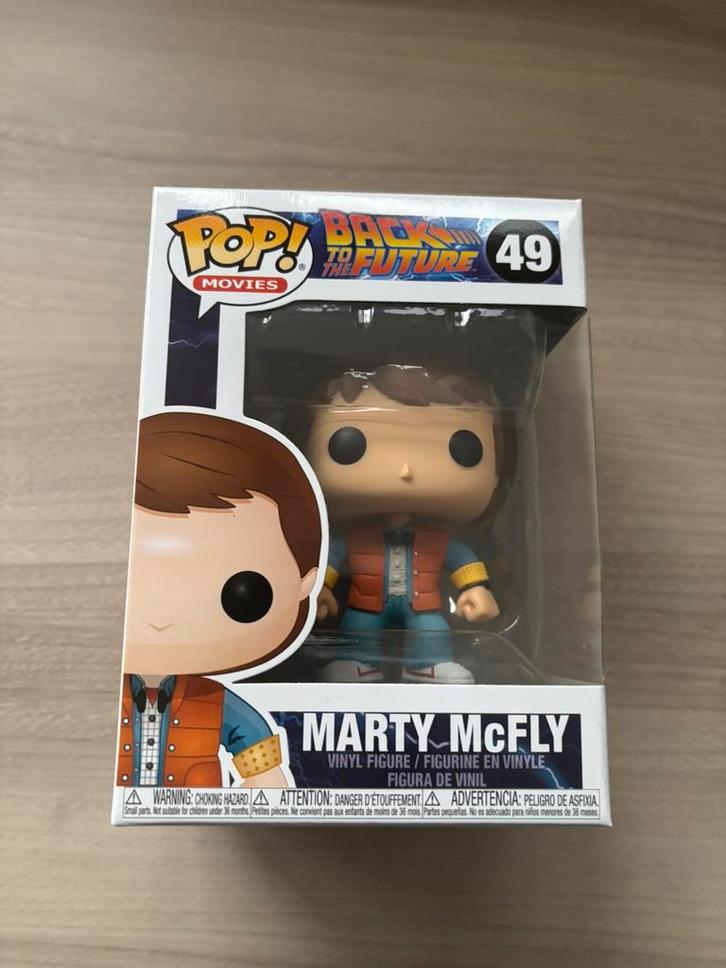 Marty McFly #49 Funko Pop! - Back to the Future, Verzamelen, Poppetjes en Figuurtjes, Zo goed als nieuw, Ophalen of Verzenden