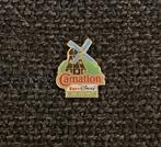 PIN - EURO DISNEY - CARNATION, Verzamelen, Verzenden, Gebruikt, Overige onderwerpen, Speldje of Pin