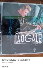 Johnny Hallyday - CD album et DVD, Ophalen of Verzenden, Zo goed als nieuw