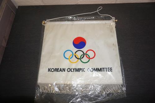 wimpel olympische spelen seoul 1988 - 33,5 cm x 30 cm, Verzamelen, Sportartikelen en Voetbal, Ophalen of Verzenden