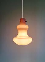 Vintage hanglamp van mauve opaline glas, jaren 60, Antiek en Kunst, Ophalen of Verzenden