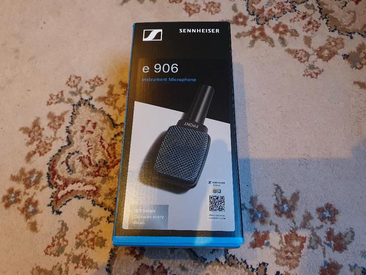 Sennheiser e906 dynamische instrument microfoon, Muziek en Instrumenten, Microfoons, Zo goed als nieuw, Instrumentmicrofoon, Ophalen of Verzenden