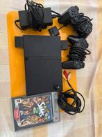 Playstation 2 met 2 controllers & memory card, Ophalen, Zo goed als nieuw, Met 2 controllers