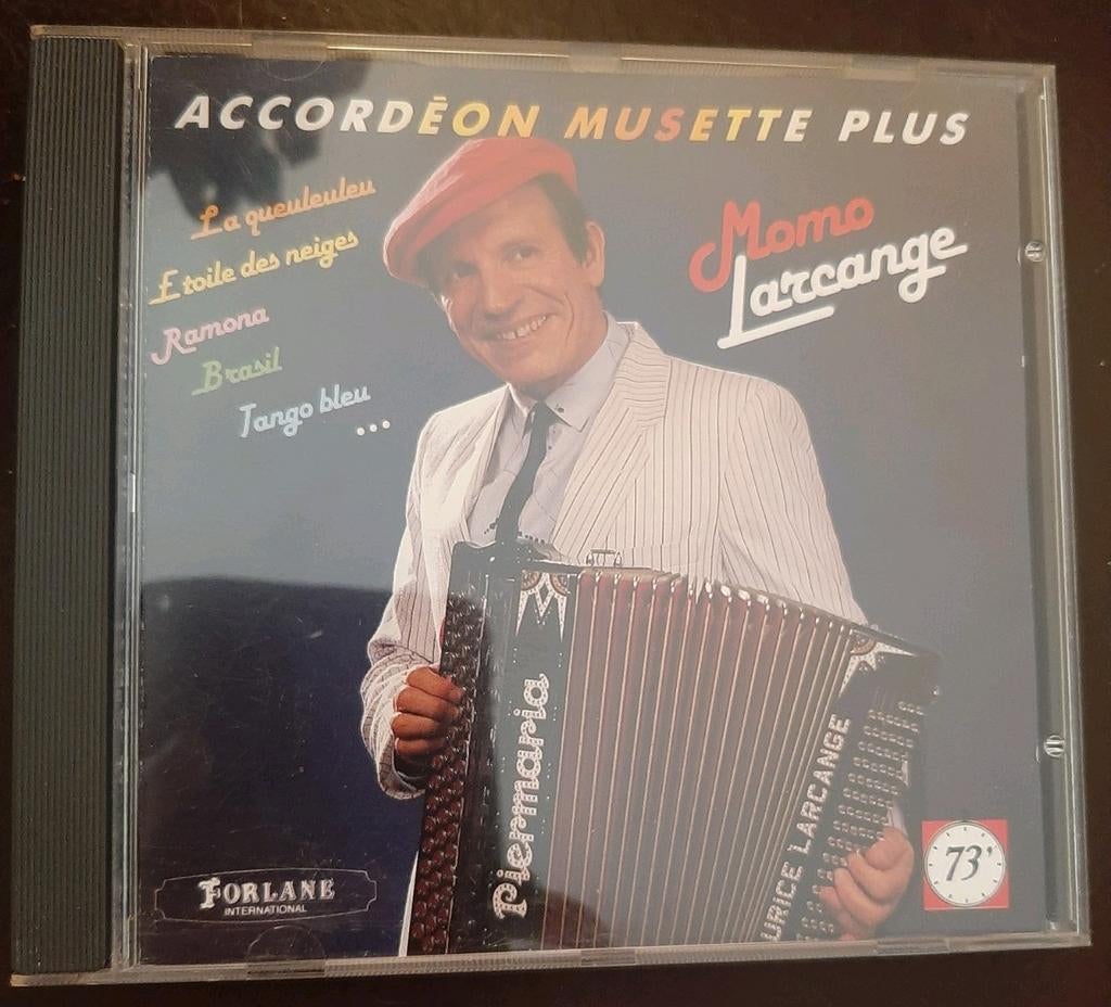 Cd - momo larcange - accordéon musette, Enlèvement ou Envoi, Utilisé