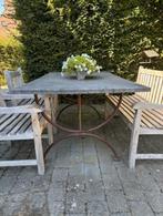 tuintafel arduin, Tuin en Terras, Tuintafels, Ophalen, Gebruikt, Rechthoekig, Overige materialen