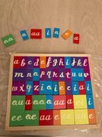 Houten letters alfabet, Kinderen en Baby's, Overige typen, Gebruikt, Ophalen of Verzenden