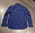 Chemise Uniqlo M (velour), Uniqlo, Blauw, Nieuw, Halswijdte 39/40 (M)