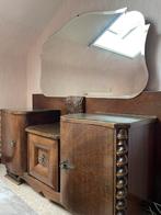Commode vintage, Huis en Inrichting, Kasten | Ladekasten, Ophalen, Gebruikt, Glas