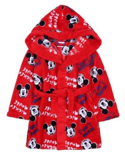 Mickey Mouse Badjas - Mickey all Over - Maat 92/98 - 116/128, Kinderen en Baby's, Kinderkleding | Maat 92, Nieuw, Jongen, Nacht- of Onderkleding