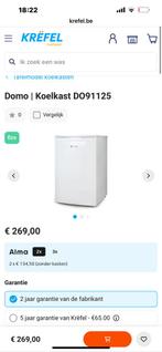 Domo koelkast nieuwe, Elektronische apparatuur, Koelkasten en IJskasten, Ophalen, Zo goed als nieuw