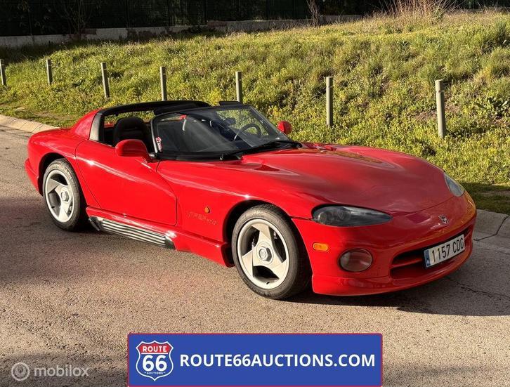 Chrysler Viper RT/10 | 1996 | Route 66 Auctions, Auto's, Oldtimers, Bedrijf, Te koop, Chrysler, Benzine, Overige carrosserie, Handgeschakeld