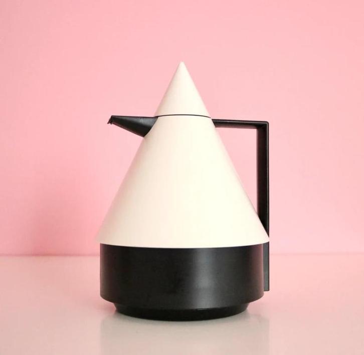Vintage Emsa Rio Thermos - Memphis Milan Ettore Sottsass, Antiek en Kunst, Kunst | Designobjecten, Ophalen of Verzenden