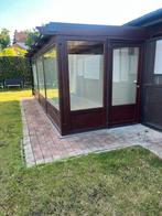 Veranda 2,2 x 6 m = +- 13 m², Tuin en Terras, Overkappingen, Ophalen, Gebruikt, Veranda