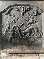 Plaque pour fond de cheminee., Maison & Meubles, Enlèvement, Utilisé, Cheminée au bois