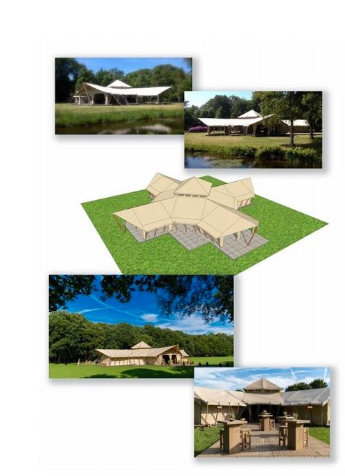 Grote zware partytent, Hobby en Vrije tijd, Feestartikelen, Gebruikt, Ophalen