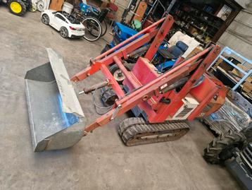 Mini chargeur 1200kg  yanmar avec chenille caoutchou et bac, Articles professionnels, Enlèvement ou Envoi