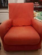 Stoffen, comfortabele zetel, Huis en Inrichting, Fauteuils, Ophalen, Gebruikt, Stof