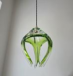 Vintage Braine - Le - Comte glazen hanglamp, Ophalen of Verzenden