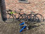 Koersfiets + fietsrollen + mountainbikes te koop, Fietsen en Brommers, Fietsen | Racefietsen, Ophalen of Verzenden, Zo goed als nieuw