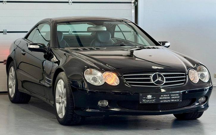 Mercedes SL 350 Full Full 2005  207.000km carnet complet, Auto's, Mercedes-Benz, Bedrijf, Te koop, SL, ABS, Adaptive Cruise Control