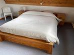 Grenen 2persoons bed, Ophalen, Zo goed als nieuw