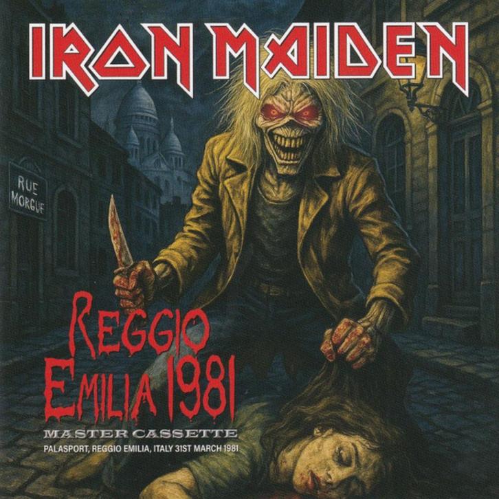 CD IRON MAIDEN - Live Reggio Emilia 1981, Cd's en Dvd's, Cd's | Hardrock en Metal, Nieuw in verpakking, Verzenden