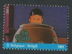 Timbre Tintin Le Lotus bleu (Bande dessinée - Hergé), Timbres & Monnaies, Timbres | Europe | Belgique, Neuf, Timbre-poste, Enlèvement ou Envoi