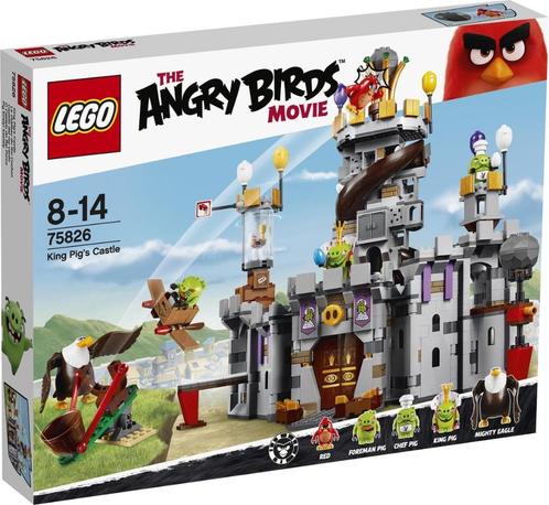 LEGO Angry Birds - 75826 - King Pig's Castle, Kinderen en Baby's, Speelgoed | Duplo en Lego, Zo goed als nieuw, Lego, Complete set
