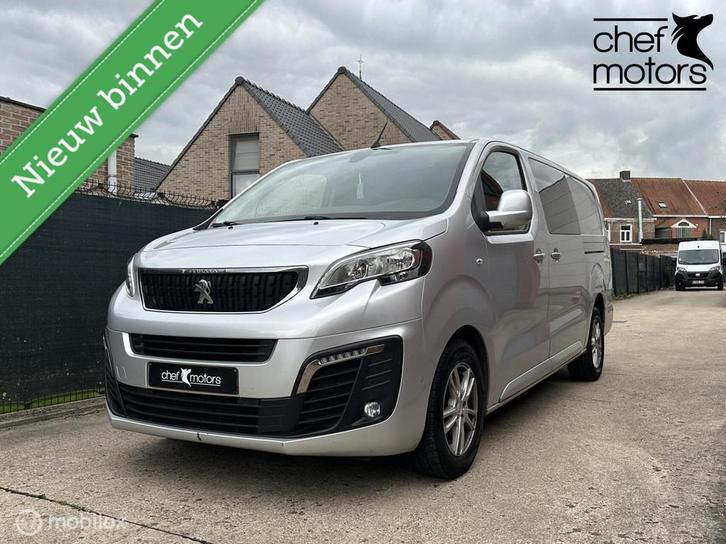 Peugeot Expert Dubbelecabine 6plaats 360camera/Cruise/E.Eige, Auto's, Bestelwagens en Lichte vracht, Bedrijf, Te koop, ABS, Airbags