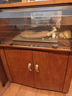 Tourne-disque rétro Philips dans meuble avec obturateur, Enlèvement