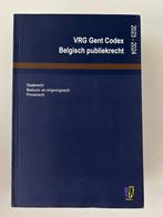 VRG Gent Codex Belgisch publiekrecht, Boeken, Ophalen