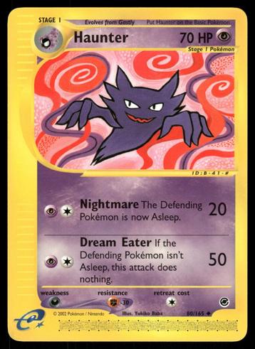 Haunter 80/165 - Expedition Base Set beschikbaar voor biedingen