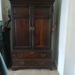 Engelse kast demontabel, Huis en Inrichting, Ophalen, Gebruikt, 100 tot 150 cm, Eikenhout