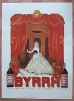 Oude Publiciteit Likeur BYRRH & Bourgognevwjn POULET 1953, Frankrijk, Port, Zo goed als nieuw, Verzenden