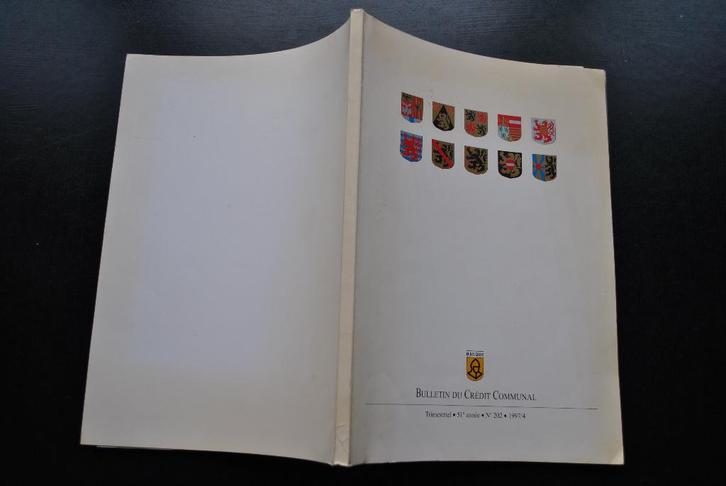 BULLETIN DU CREDIT COMMUNAL n202 1997/4 Population logement, Livres, Histoire nationale, Utilisé, Enlèvement ou Envoi
