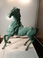 Bronzen paard 5+- kg
42 hoog 37 lang, Ophalen, Zo goed als nieuw, Paard
