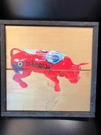 Op hout geschilderde D’haese, Ophalen